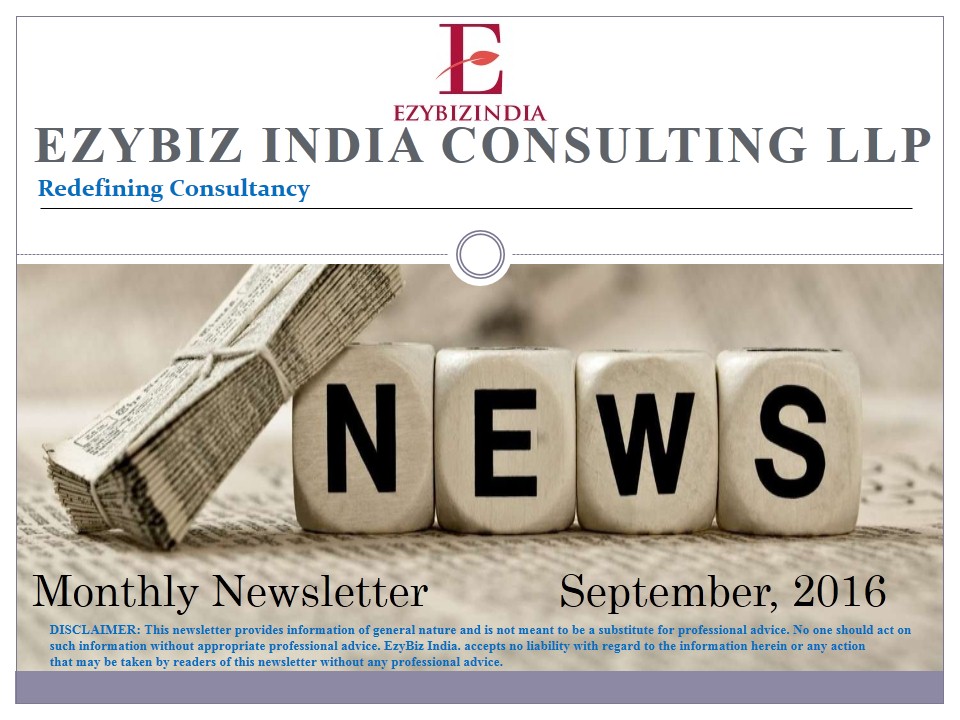 Ezybiz Newsletter September 2016