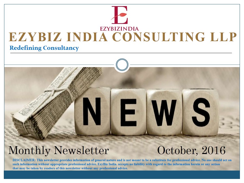 Ezybiz India Newsletter October